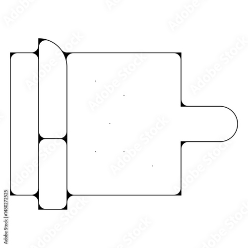 planche a decouper ustensiles cuisine pictogramme icone symbole