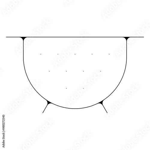 passoir egouter ustensiles cuisine pictogramme icone symbole