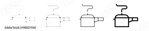 marmitte ustensiles cuisine pictogramme icone symbole gras