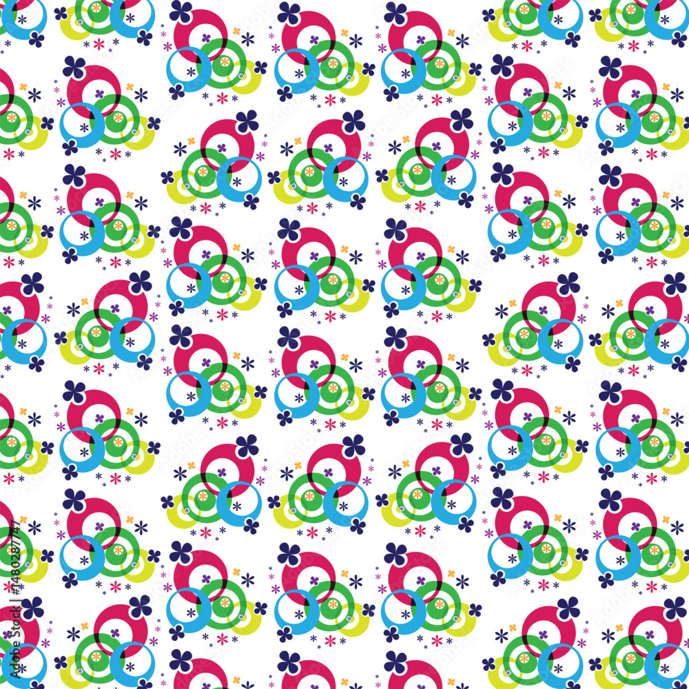 Abstract seamless pattern design vector Abstract seamless pattern design vector