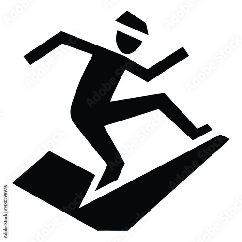 Exciting Snowboarding Adventure A Thrilling Descent Down the Slopes