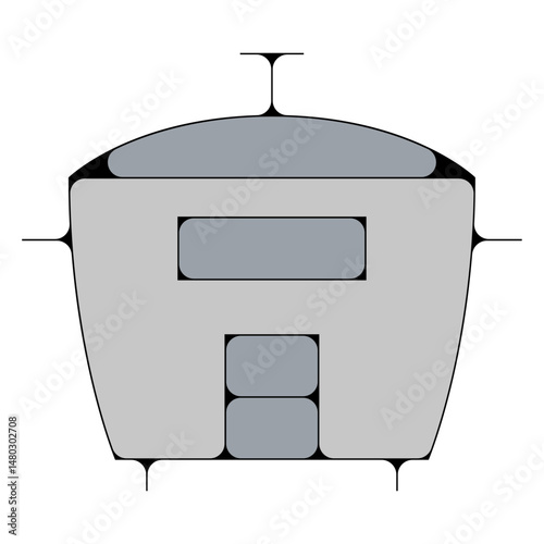 airfryer ustensiles cuisine pictogramme icone symbole
