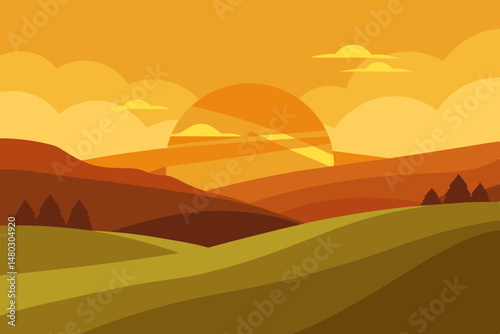 desert landscape with desert