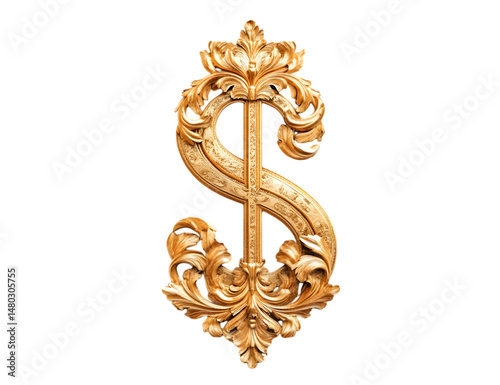 Luxury, wealth, finance symbol
