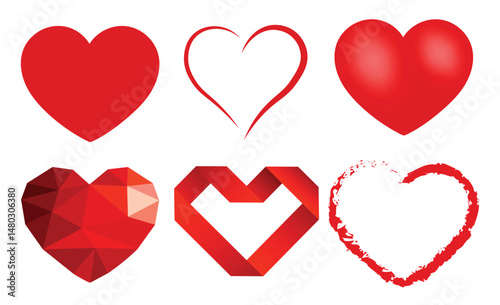 Herz Sammlung - heart collection