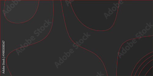 Abstract topographic contours map background, wave paper curved reliefs abstract background. modern wallpaper texture and realistic design used for banner and posters, vector illustration. 