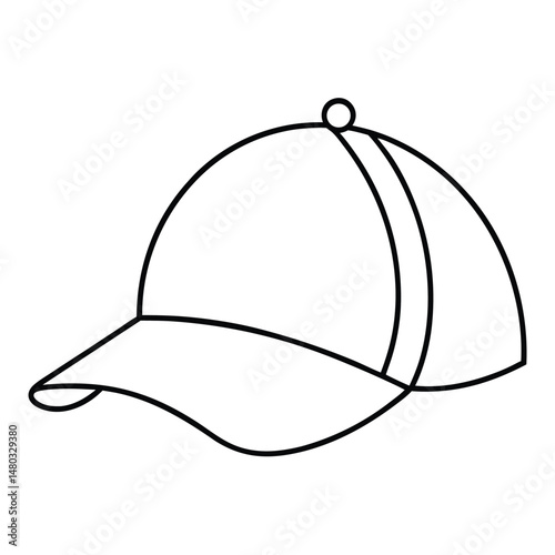 baseball cap vector illustration