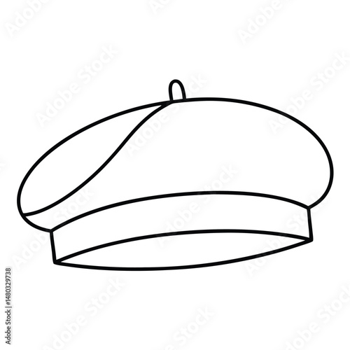 vector illustration of a restaurant cloche