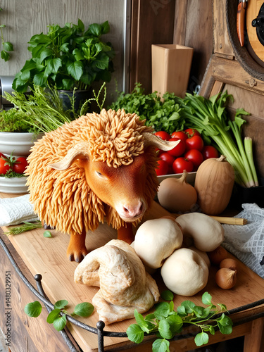 Kochen mit Schaf