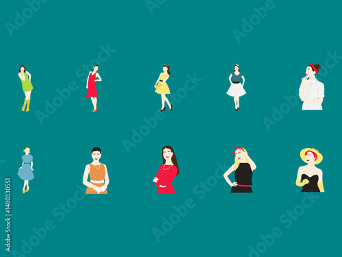 Aesthetic Woman Illustration