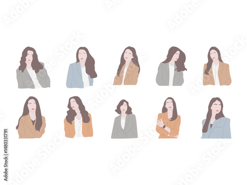Aesthetic Woman Illustration