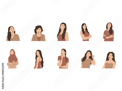 Aesthetic Woman Illustration
