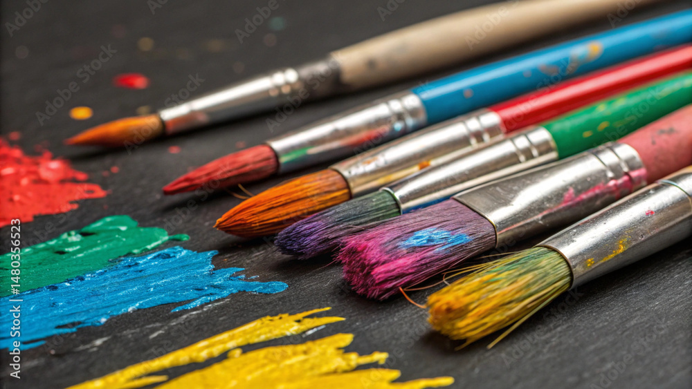 Obraz premium Direct overhead shot emphasizing texture and color.