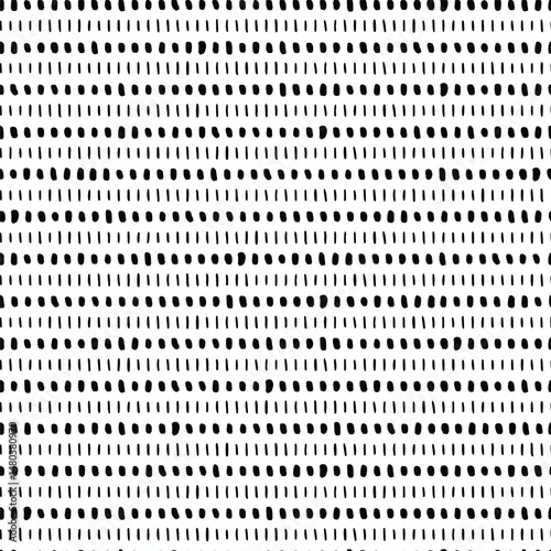 Ethno stripes seamless geometric pattern surface design. Ethnic hand drawn elements