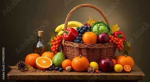 Autumn Harvest Illustration