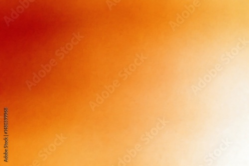 Abstract Orange and White Gradient Texture Background