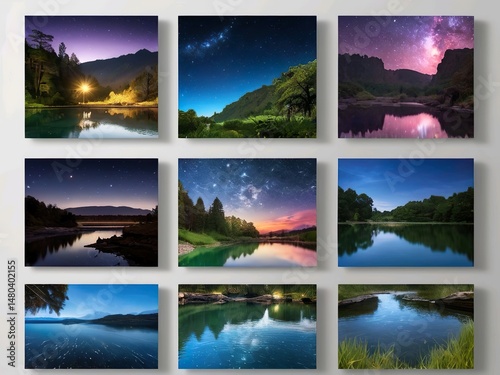 Beautiful Landscape and Nature Photography: Beaches, Mountains, and Sunsets