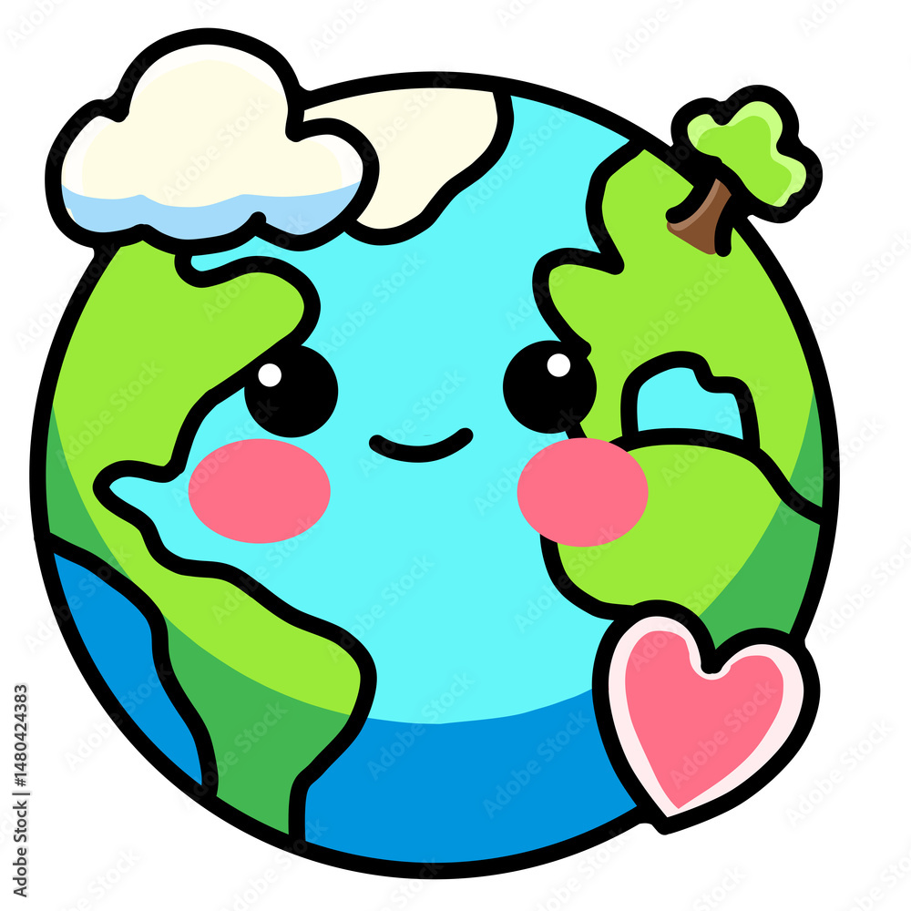 Obraz premium Earth Love 