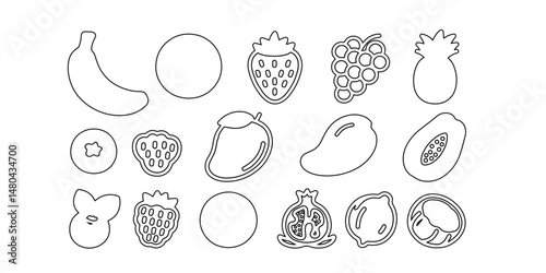  public health. Linear icon collection. Editable stroke. Vector 