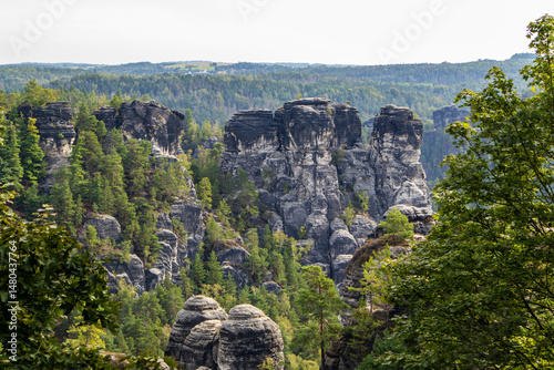 cliffs with panoramic views in the distance