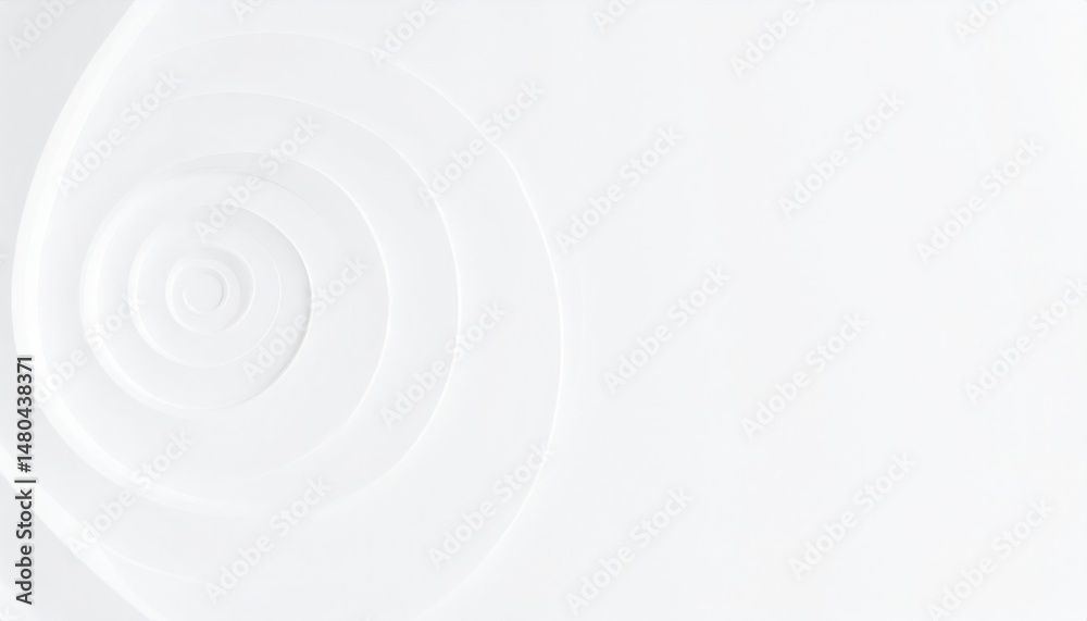 Fototapeta premium Captivating spiral pattern abstract design digital art minimalist style close-up view visual concept