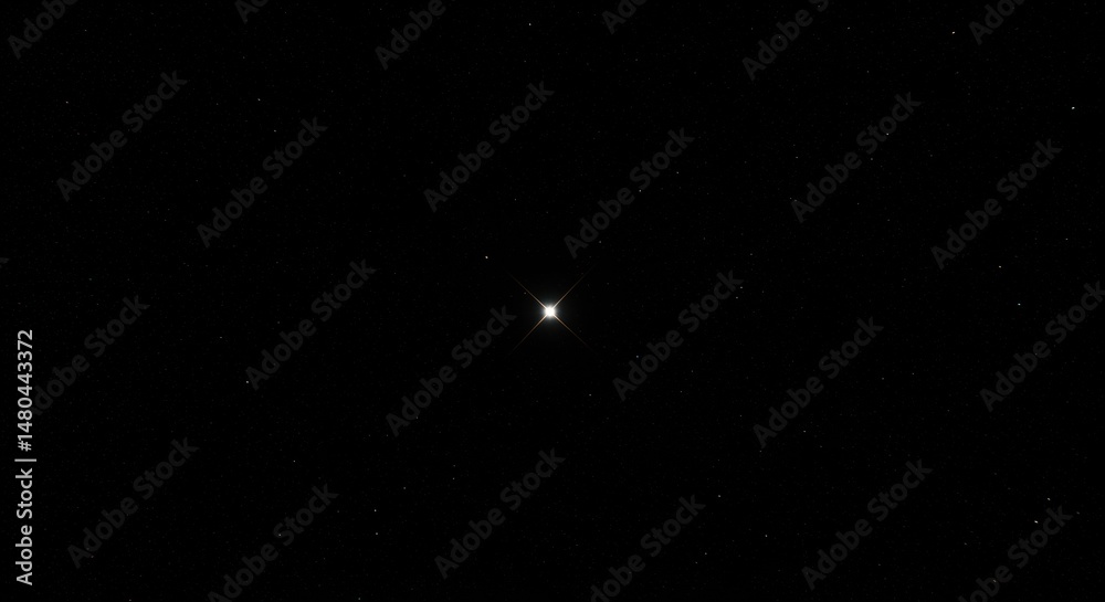 Fototapeta premium Star in Space - Photo