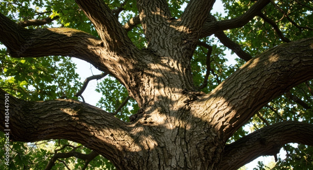 Majestic Tree Trunk and Branches - Photo Majestic Tree Trunk and Branches - Photo