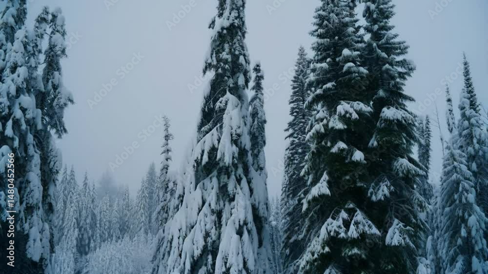 Winterstille – Der erste Schnee im Wald