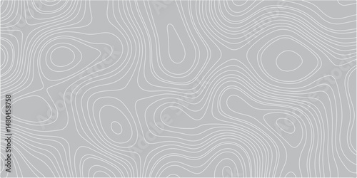 Create a seamless abstract background with soft gray topographic contour lines, giving a minimalistic and modern look. The lines should flow organically, mimicking elevation maps, 
