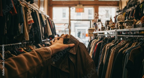 Vintage Store Shopping Photo