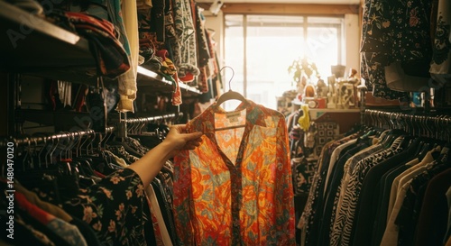 Vintage Clothing Shop - Photo