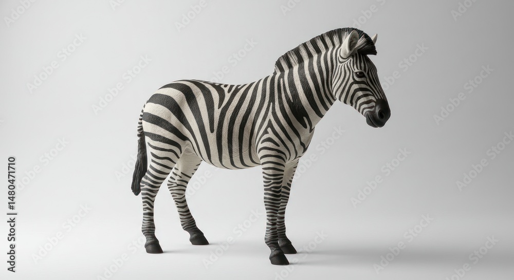 Fototapeta premium Zebra Illustration