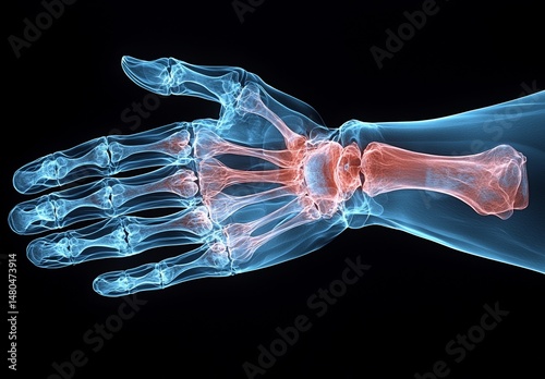 A forearm fracture was identified on the X-ray, affecting the shafts of both the radius and ulna bones