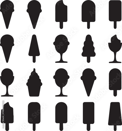 “Ice Cream SVG Bundle | Cute Cones, Popsicles & Dessert Clipart for Summer Crafts & Stickers”

“Sweet Treats Vector Pack | Ice Cream Silhouettes & Doodles for T-Shirts, Menus & Printables”

“Ice Cream