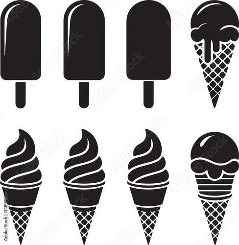 “Ice Cream SVG Bundle | Cute Cones, Popsicles & Dessert Clipart for Summer Crafts & Stickers”

“Sweet Treats Vector Pack | Ice Cream Silhouettes & Doodles for T-Shirts, Menus & Printables”

“Ice Cream
