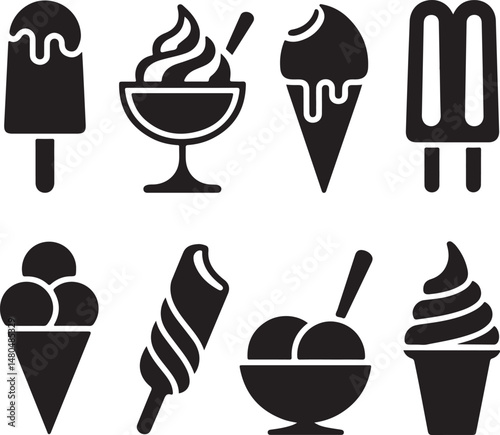 “Ice Cream SVG Bundle | Cute Cones, Popsicles & Dessert Clipart for Summer Crafts & Stickers”

“Sweet Treats Vector Pack | Ice Cream Silhouettes & Doodles for T-Shirts, Menus & Printables”

“Ice Cream