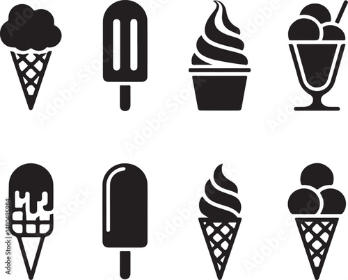 “Ice Cream SVG Bundle | Cute Cones, Popsicles & Dessert Clipart for Summer Crafts & Stickers”

“Sweet Treats Vector Pack | Ice Cream Silhouettes & Doodles for T-Shirts, Menus & Printables”

“Ice Cream
