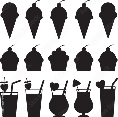 “Ice Cream SVG Bundle | Cute Cones, Popsicles & Dessert Clipart for Summer Crafts & Stickers”

“Sweet Treats Vector Pack | Ice Cream Silhouettes & Doodles for T-Shirts, Menus & Printables”

“Ice Cream