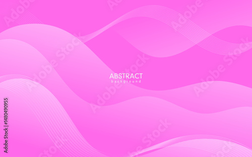 abstract pink background with waves