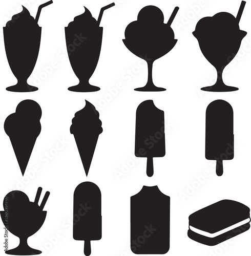 “Ice Cream SVG Bundle | Cute Cones, Popsicles & Dessert Clipart for Summer Crafts & Stickers”

“Sweet Treats Vector Pack | Ice Cream Silhouettes & Doodles for T-Shirts, Menus & Printables”

“Ice Cream