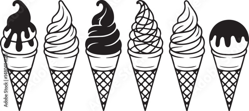“Ice Cream SVG Bundle | Cute Cones, Popsicles & Dessert Clipart for Summer Crafts & Stickers”

“Sweet Treats Vector Pack | Ice Cream Silhouettes & Doodles for T-Shirts, Menus & Printables”

“Ice Cream