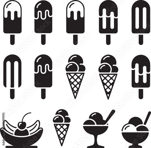 “Ice Cream SVG Bundle | Cute Cones, Popsicles & Dessert Clipart for Summer Crafts & Stickers”

“Sweet Treats Vector Pack | Ice Cream Silhouettes & Doodles for T-Shirts, Menus & Printables”

“Ice Cream