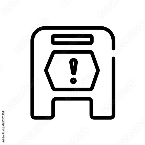 road construction vector icon