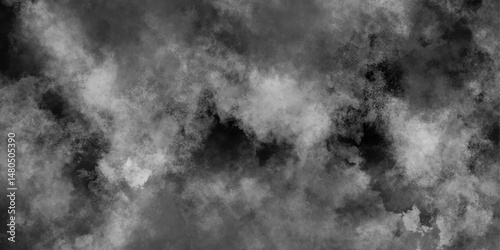 Abstract Monochrome Cloudscape: A dramatic and evocative black and white cloudscape, the dynamic interplay of light and shadow creates a captivating and ethereal atmosphere. Design
