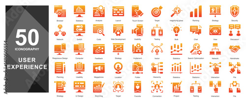 A creative set for interface ideation, sketching, and blueprinting.