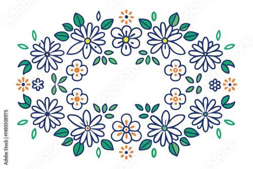 Rounded, puffy petals in daisy-style arrangements, softly fading at edges