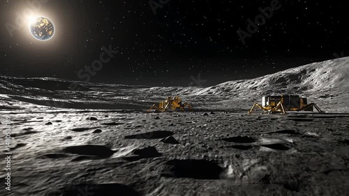 Lunar Exploration: Robotic Rovers on the Moon's Surface