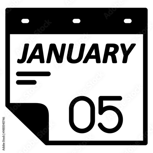 January Icon