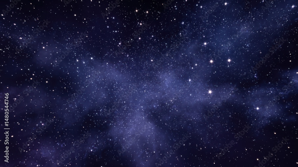 Obraz premium A 4K photo of perfect starry night sky background.