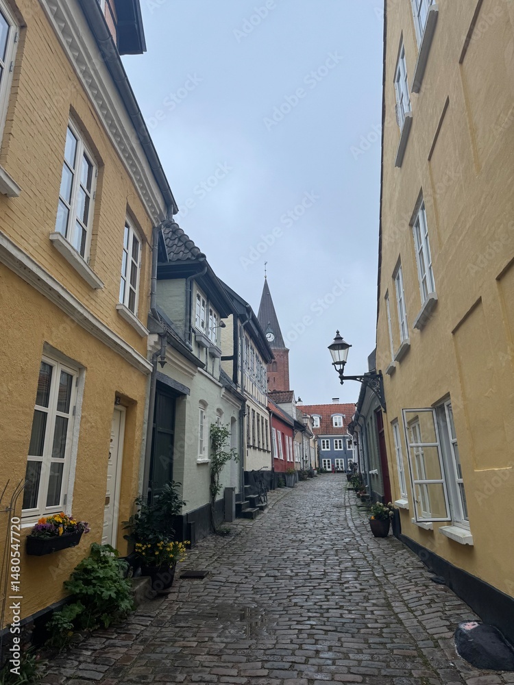 Fototapeta premium Bunte Stadt,